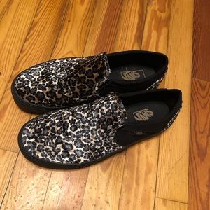 Vans Asher Velvet Slip On Size 11 printed velvet
